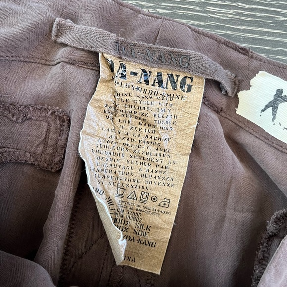 Y2K DA-NANG Silk Pants - Picture 5 of 7